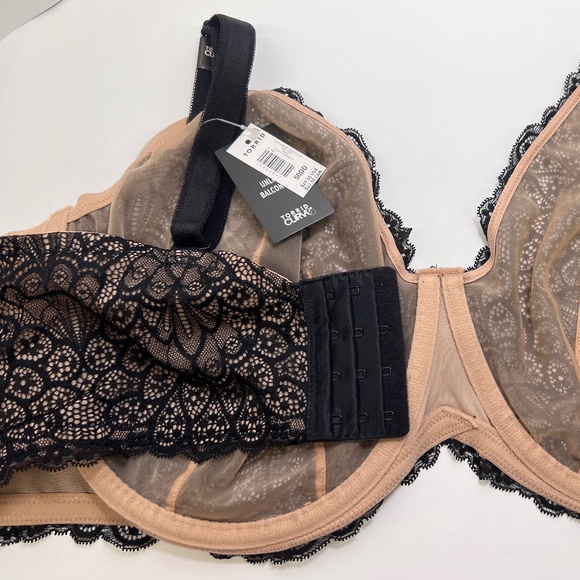 Torrid Peacock Lace Balconette Bra 50DD - Picture 10 of 12